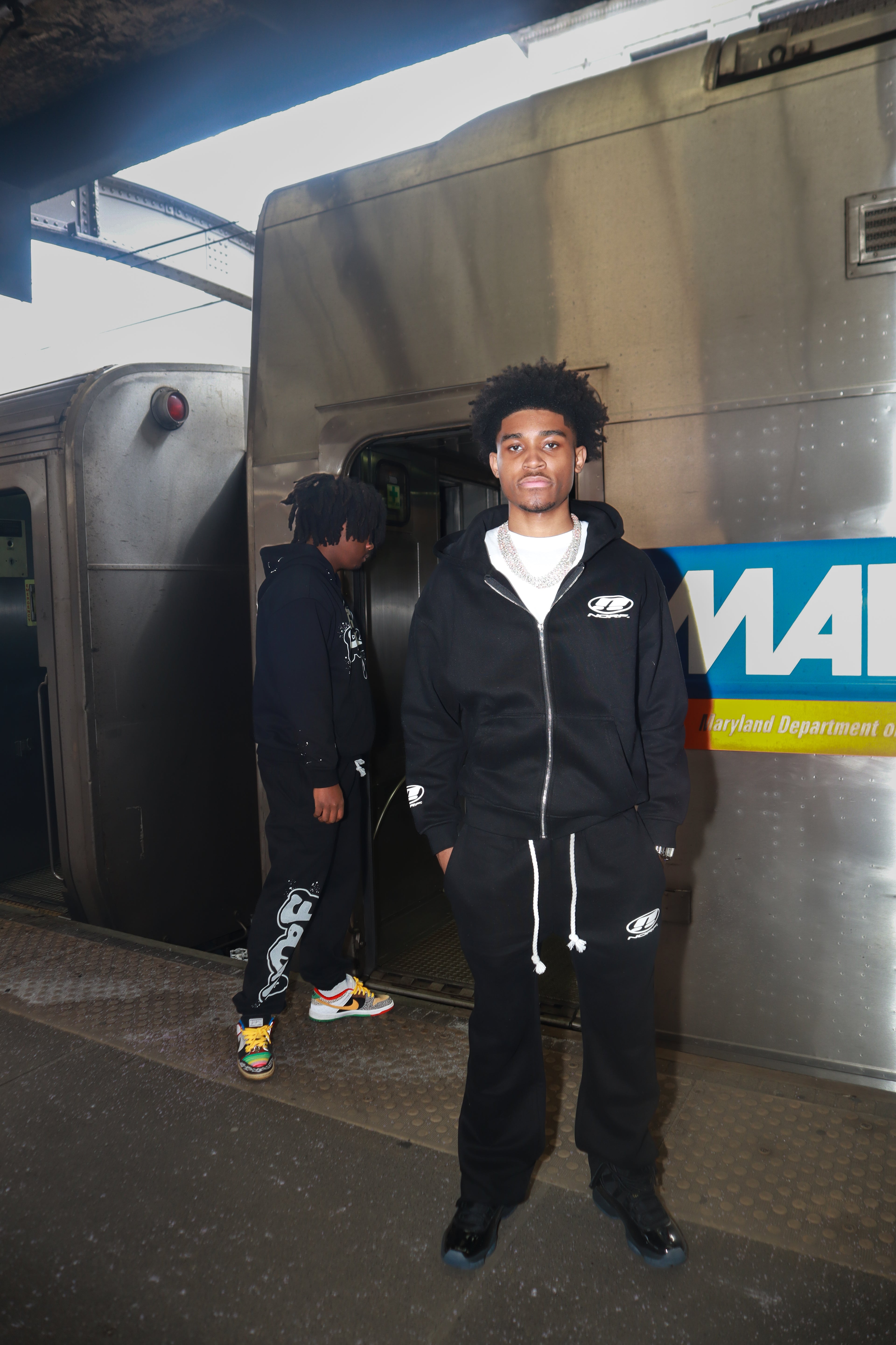 BLACK SIGNATURE NORF HOODIE SET