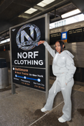 GRAY SIGNATURE NORF HOODIE SET
